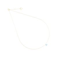 Collana Maman et Sophie Donna CUORE NUDO in Oro giallo Topazio GCCUNTA - GCCUNTA